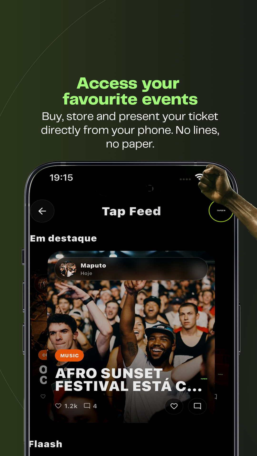 Captura 1 da Tap2Go na Play Store